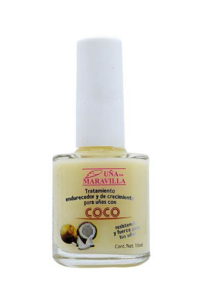 Tratamiento Endurecedor De UÑas Con Coco 15 Ml