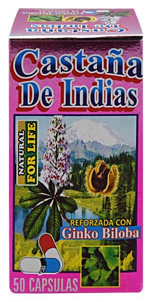 CastaÑa De Indias 50 Cap