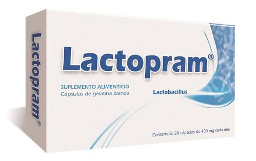 Lactopram Probióticos 20 Cápsulas – Salud intestinal, flora equilibrada y defensas naturales