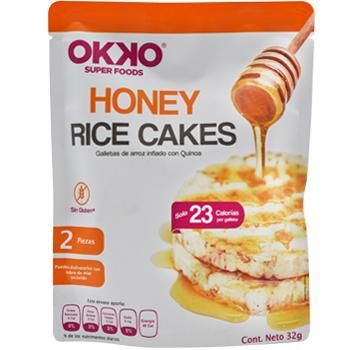 Honey Rice Cakes 32 G Okko