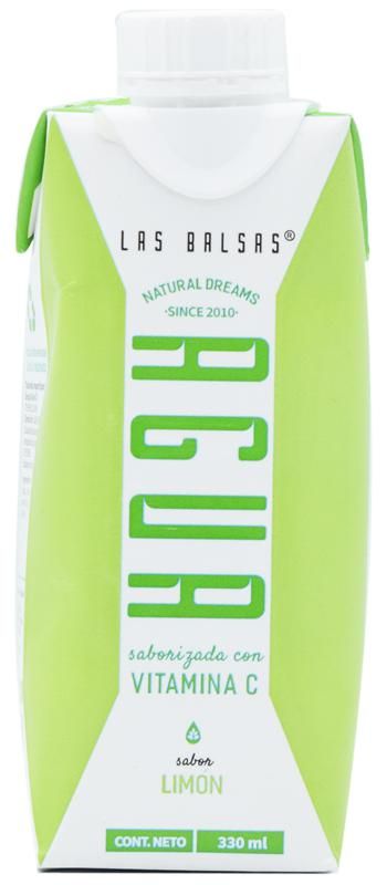 Agua Con Vitamina C Sabor Limon 330 Ml ( Las Balsas )