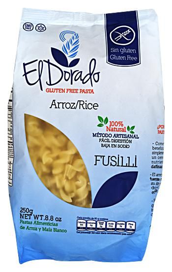 Pasta De Arroz Fusilli Sin Gluten 250 G