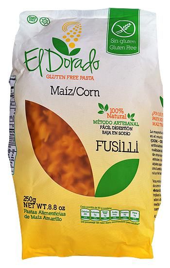 Pasta De Maiz Fusilli Sin Gluten 250 G