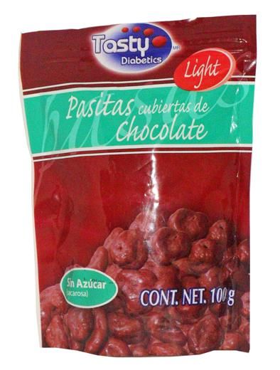 Pasitas Cubiertas De Chocolate 100 G