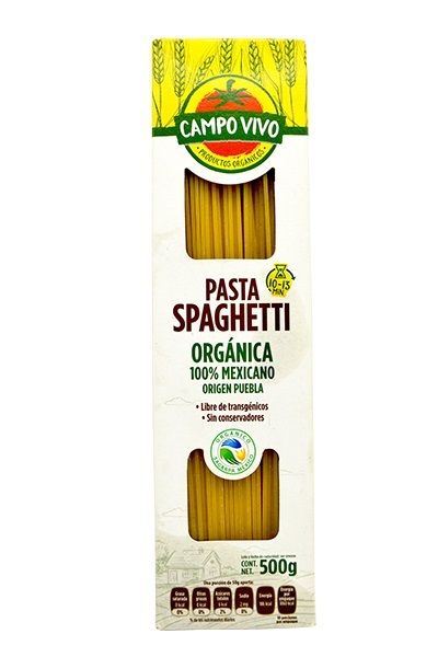 Pasta Spaghetti Organica 500 G