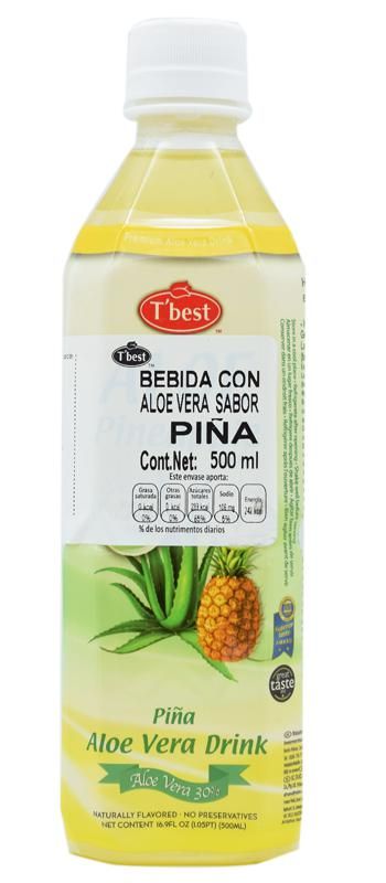 Bebida Aloe Vera Pina 500 Ml