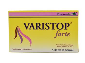 Varistop Forte 30 Grageas