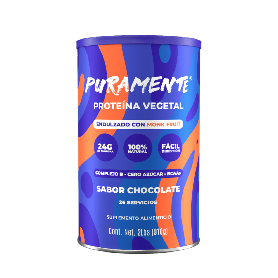 Proteína En Polvo 910g 100% Vegetal. Chocolate.+ Calidad