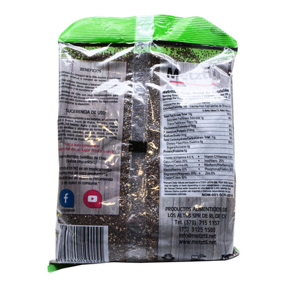 Semilla De Chia 500 G (METZTLI)