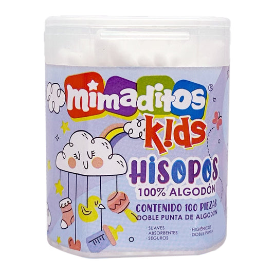 Hisopos Bebe 100 Pza (MIMADITOS)