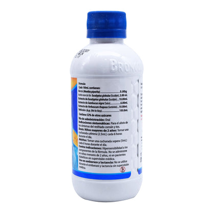 Jarabe Etiqueta Azul 250 Mililitros (BRONCOLIN)