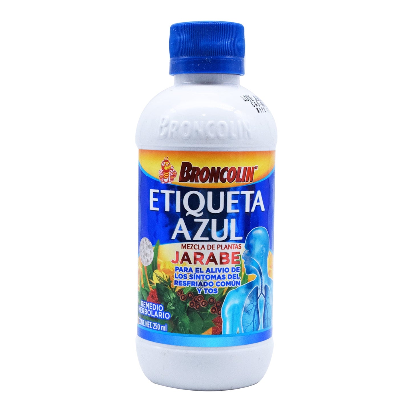 Jarabe Etiqueta Azul 250 Mililitros (BRONCOLIN)