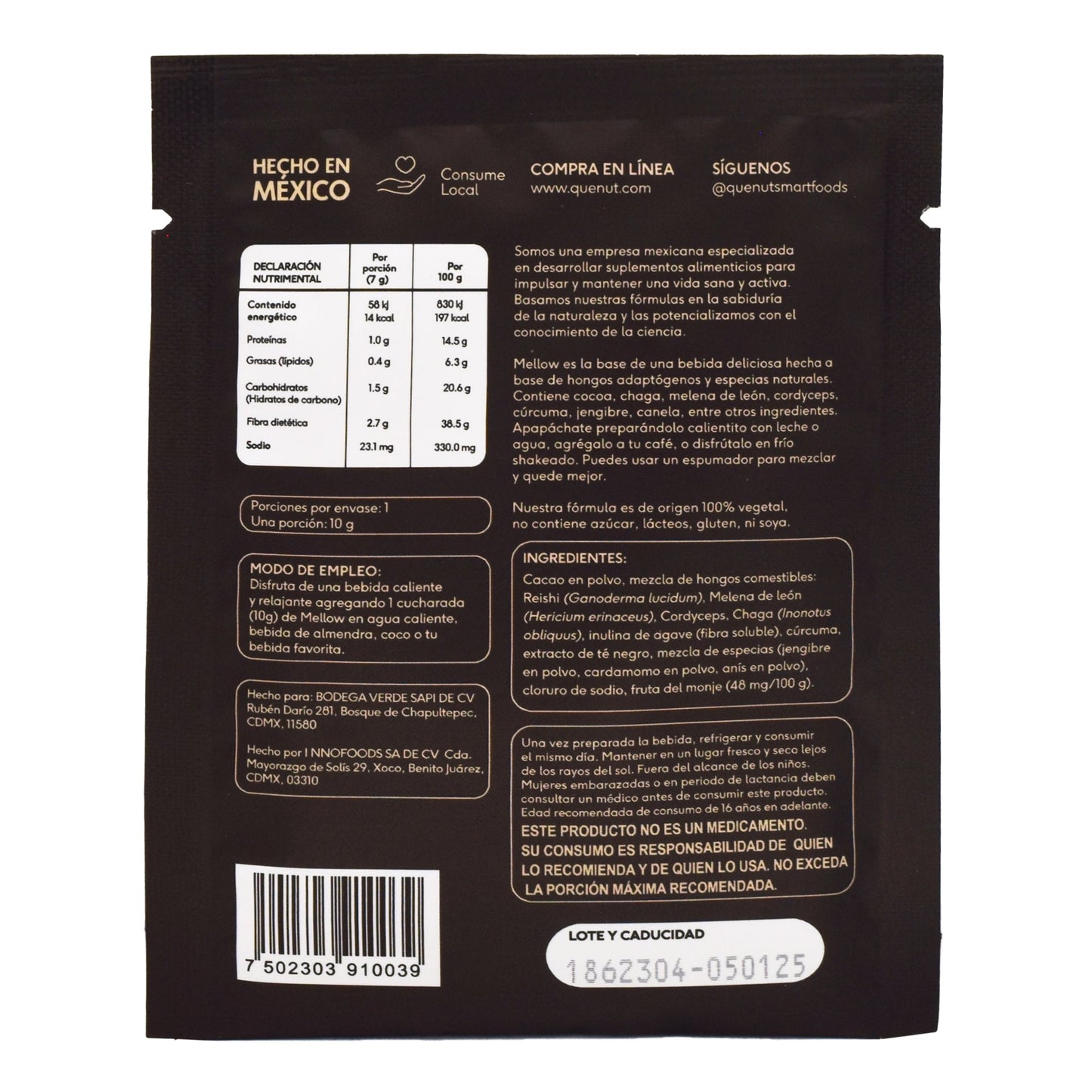 Mellow Mellow 14 G (Paquete 12) (QUENUT)