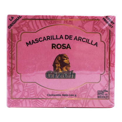 Mascarilla De Arcilla Rosa Polvo 100 G (GIZEH)