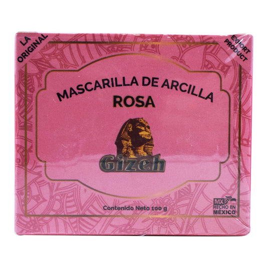 Mascarilla De Arcilla Rosa Polvo 100 G (GIZEH)