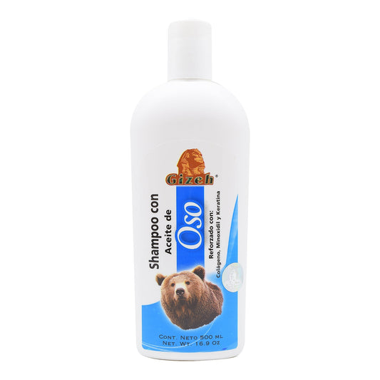 Shampoo Aceite De Oso Y Colageno 500 Mililitros (GIZEH)