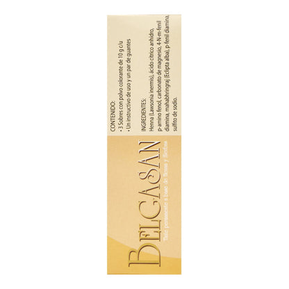 Tinte Henna Castaí±o H6 3 Sob (BELGASAN)