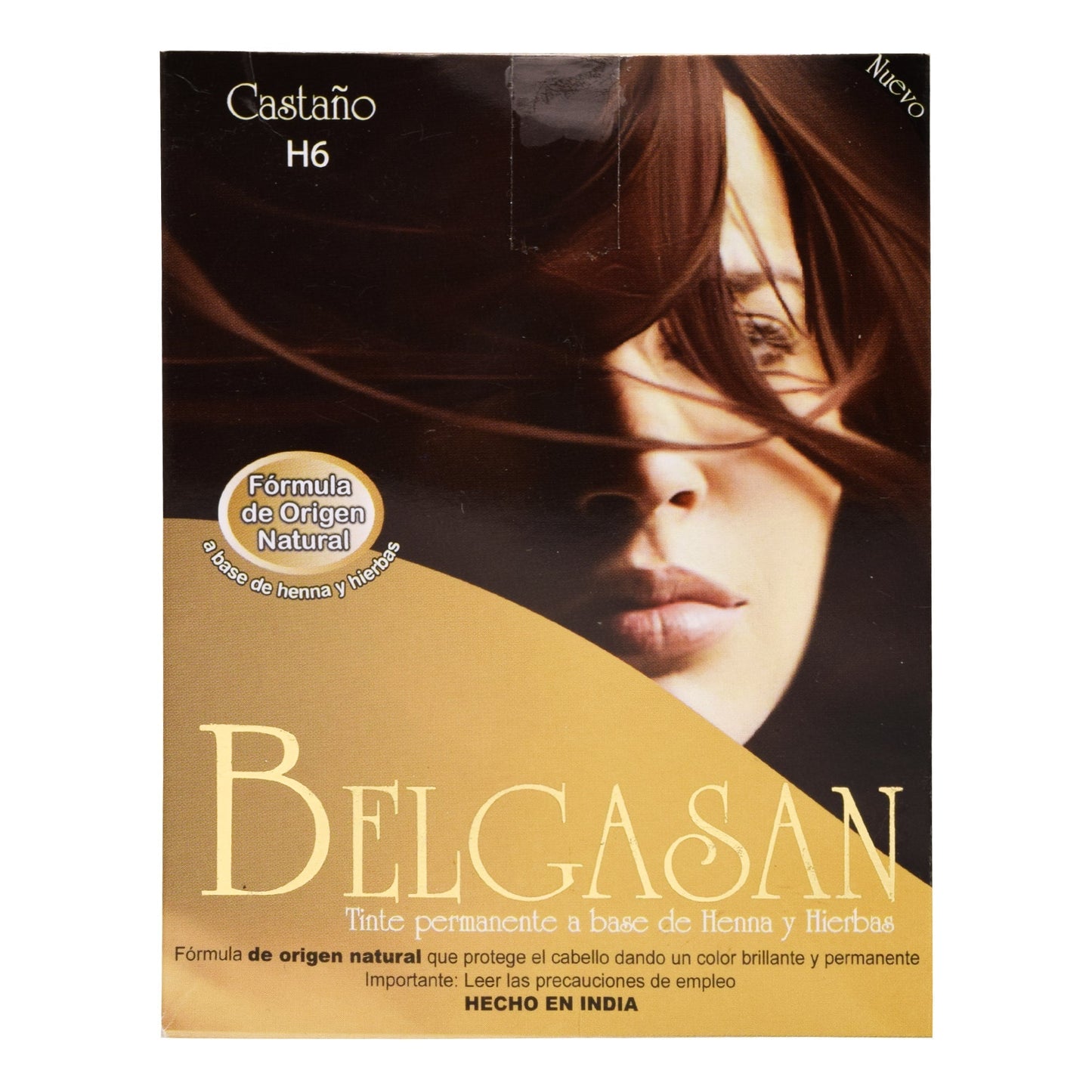 Tinte Henna Castaí±o H6 3 Sob (BELGASAN)
