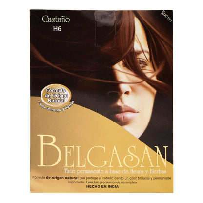 Tinte Henna Castaí±o H6 3 Sob (BELGASAN)