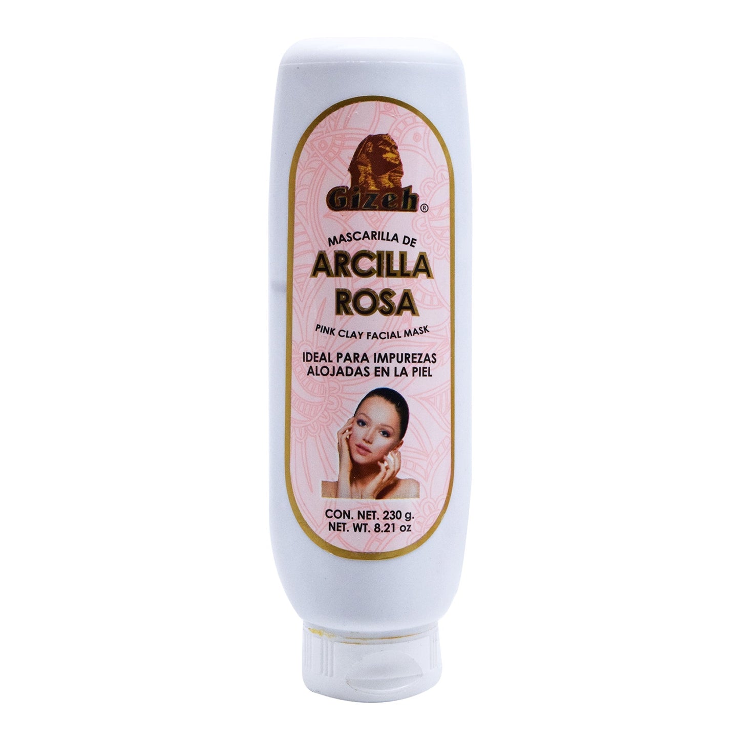 Mascarilla De Arcilla Rosa Tubo 230 G (GIZEH)