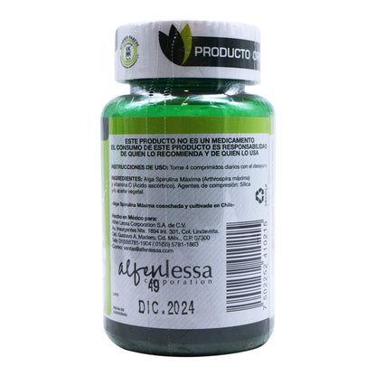 Spirulina Maxima Mas Vitamina C 76 Comprimidos (ALFEN LESSA)