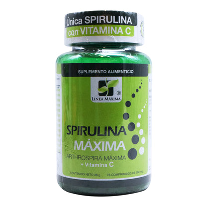 Spirulina Maxima Mas Vitamina C 76 Comprimidos (ALFEN LESSA)