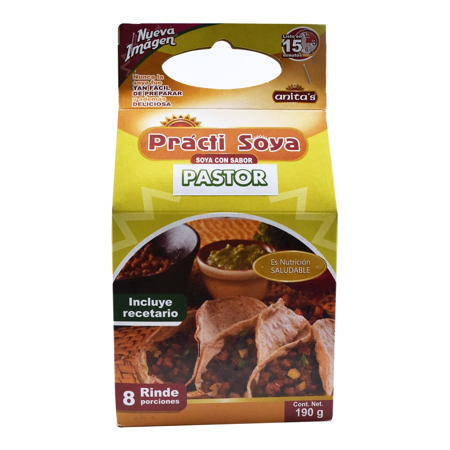 Practisoya Sab Pastor 190 G (ANITAS)