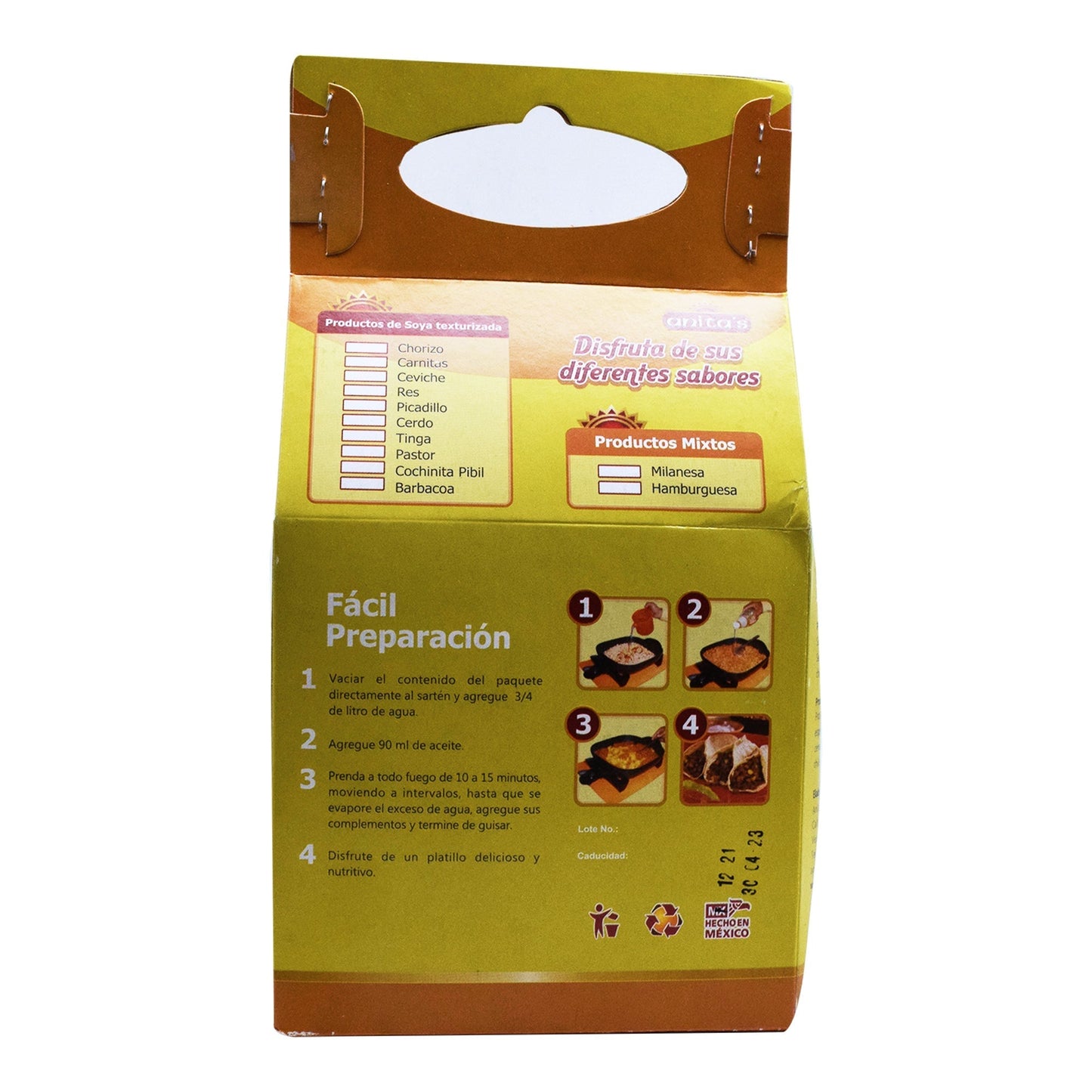 Practisoya Sab Carnitas 190 G (ANITAS)