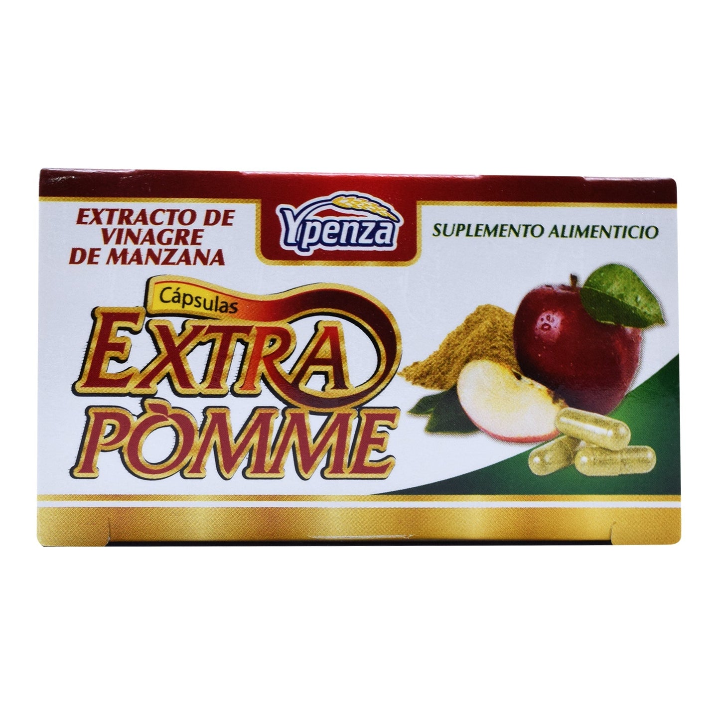 Vinagre De Manzana 60 Cápsulas (YPENZA)