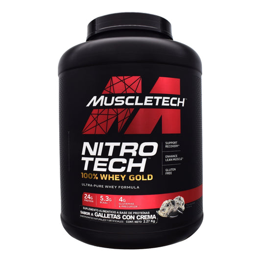 Mt Nitro-tech Whey Gold Cookies & Cream 5.03 Lb (MUSCLETECH)