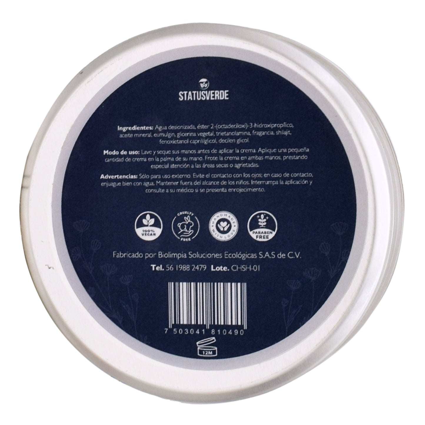 Crema Shilajit 200 G (STATUS VERDE)