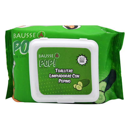 Toallita Desmaquillante Pepino 30 Pza (BAUSSE POP)