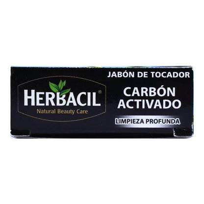 Jabon De Carbon Activado 100 G (HERBACIL)