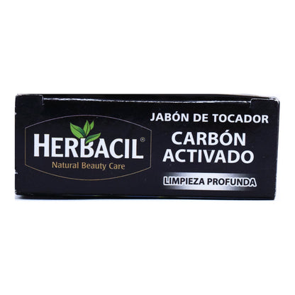 Jabon De Carbon Activado 100 G (HERBACIL)