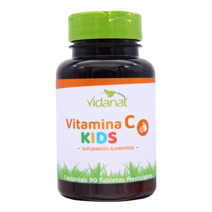 Vitamina C Kids 90 Tab Masticables (VIDANAT/VITAMINAS)