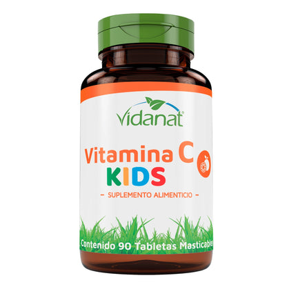 Vitamina C Kids 90 Tab Masticables (VIDANAT/VITAMINAS)