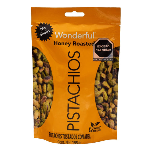 Pistache Con Miel 155 G (WONDERFUL PISTACHIOS)