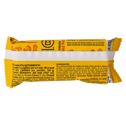 Barra Proteina Chocolate Cacahuate 45 G (Paquete 16) (THE WILD FOODS)