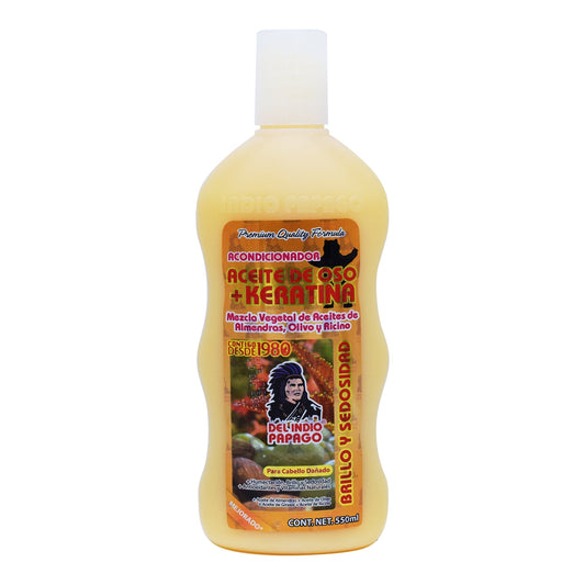 Acondicionador Con Aceite De Oso 550 Mililitros (DEL INDIO PAPAGO)