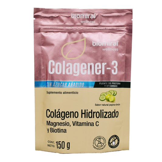 Colageno Magnesio Vit C Biotina Pepino Limon 150 G (BIOMIRAL)