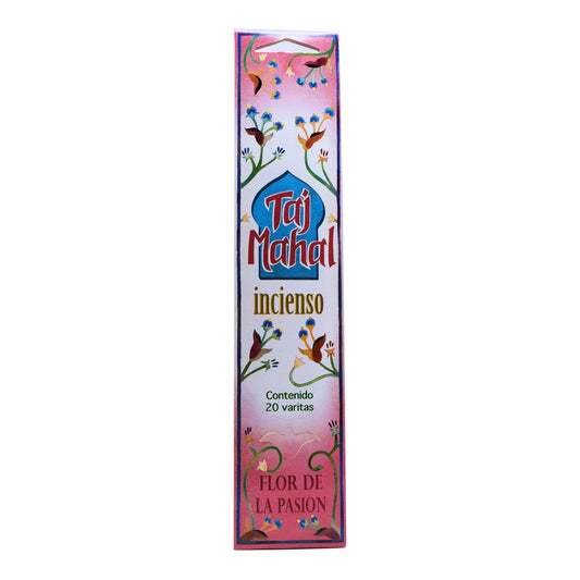 Incienso Flor De Pasion 20 Varitas (TAJ MAHAL)