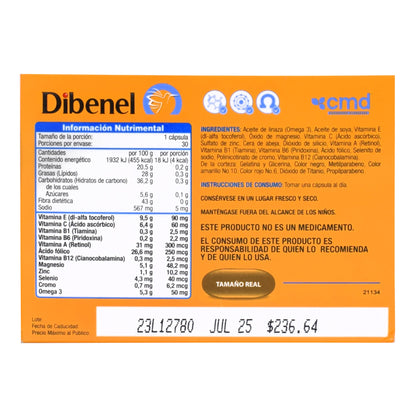 Dibenel 30 Cápsulas (CMD)