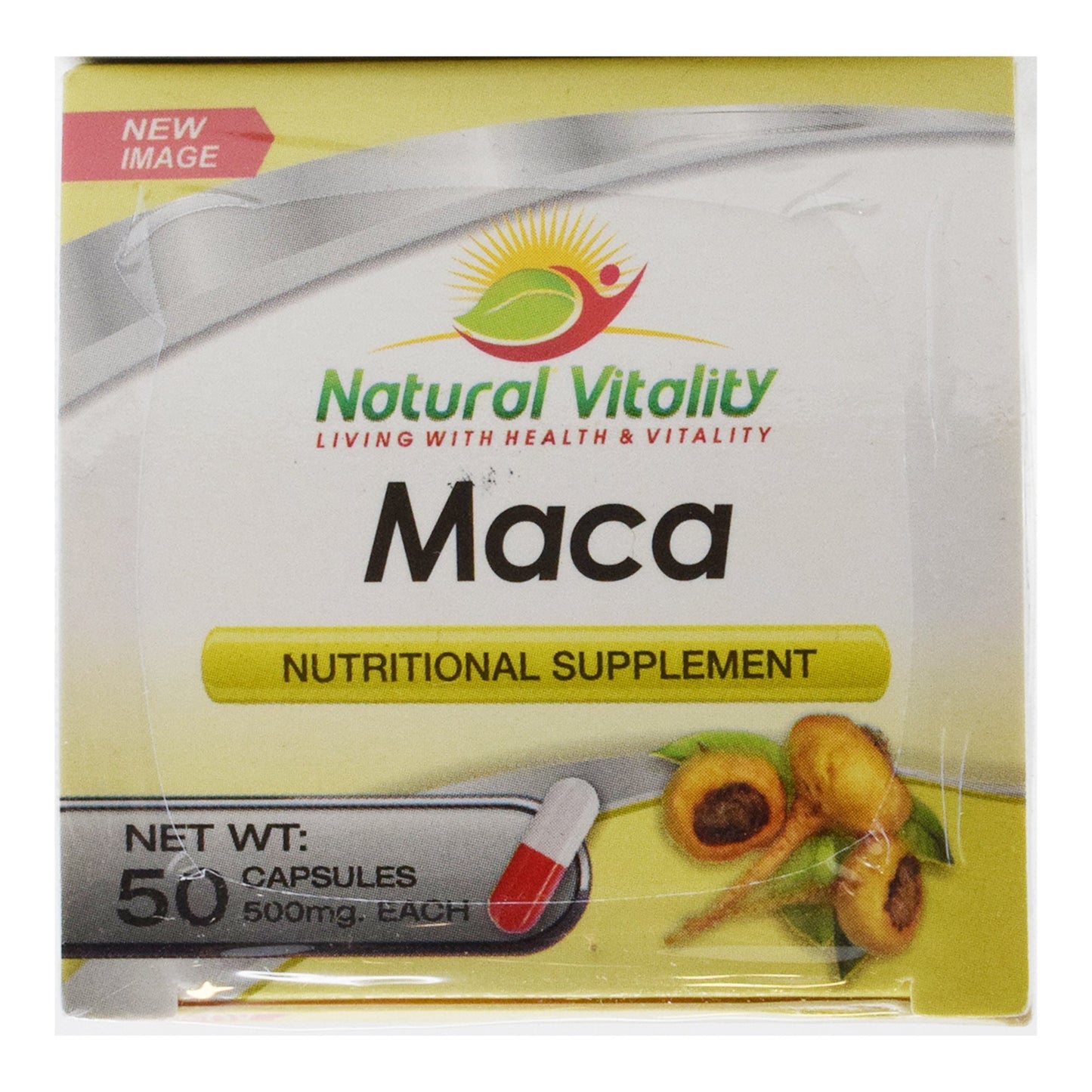 Maca 50 Cápsulas (NATURAL VITALITY)