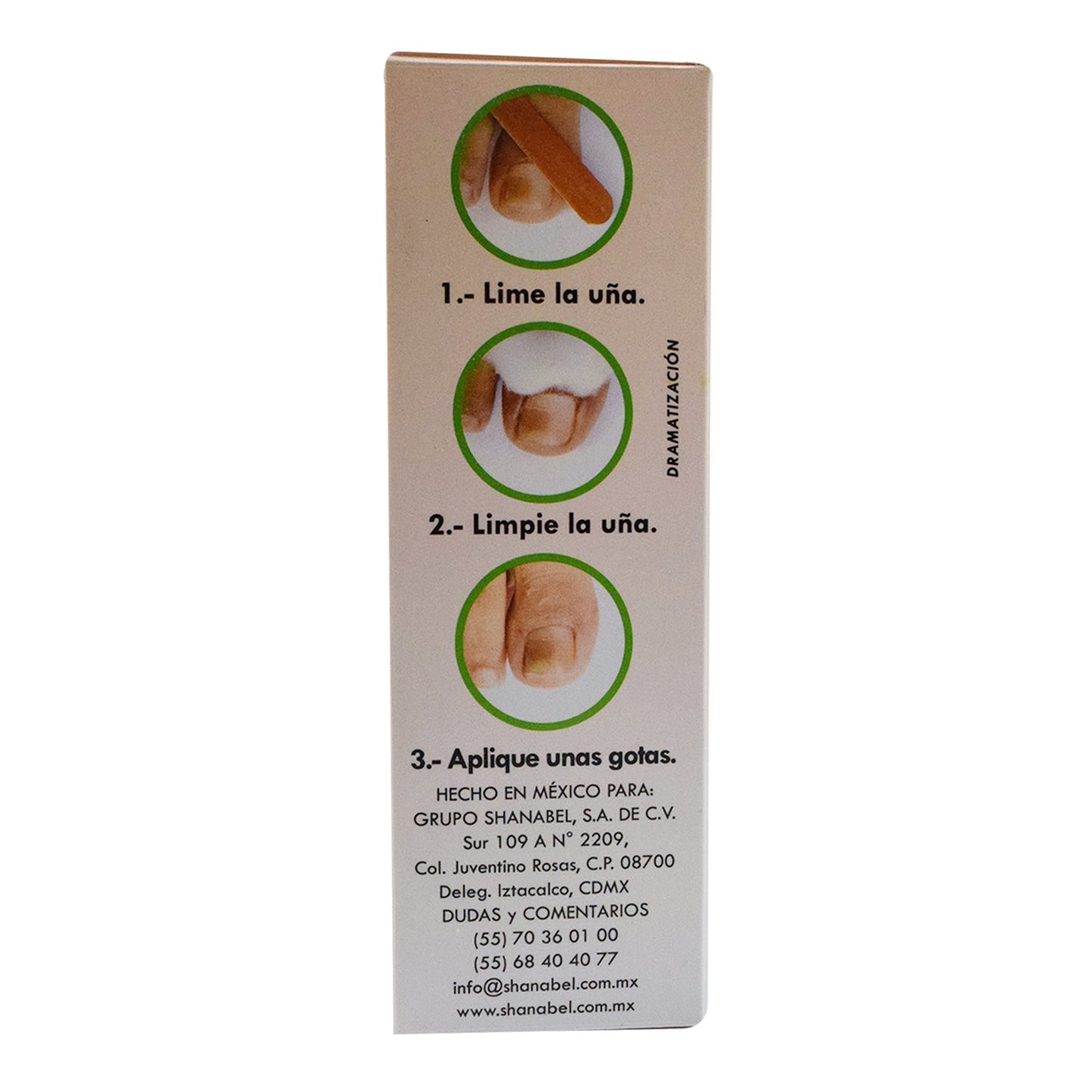 Tea Tree Para Uí±as De Pies 15 Mililitros (SHANABEL)