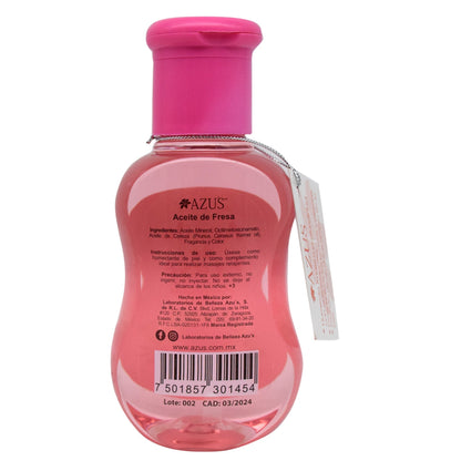 Aceite De Fresa 110 Mililitros (AZUS)