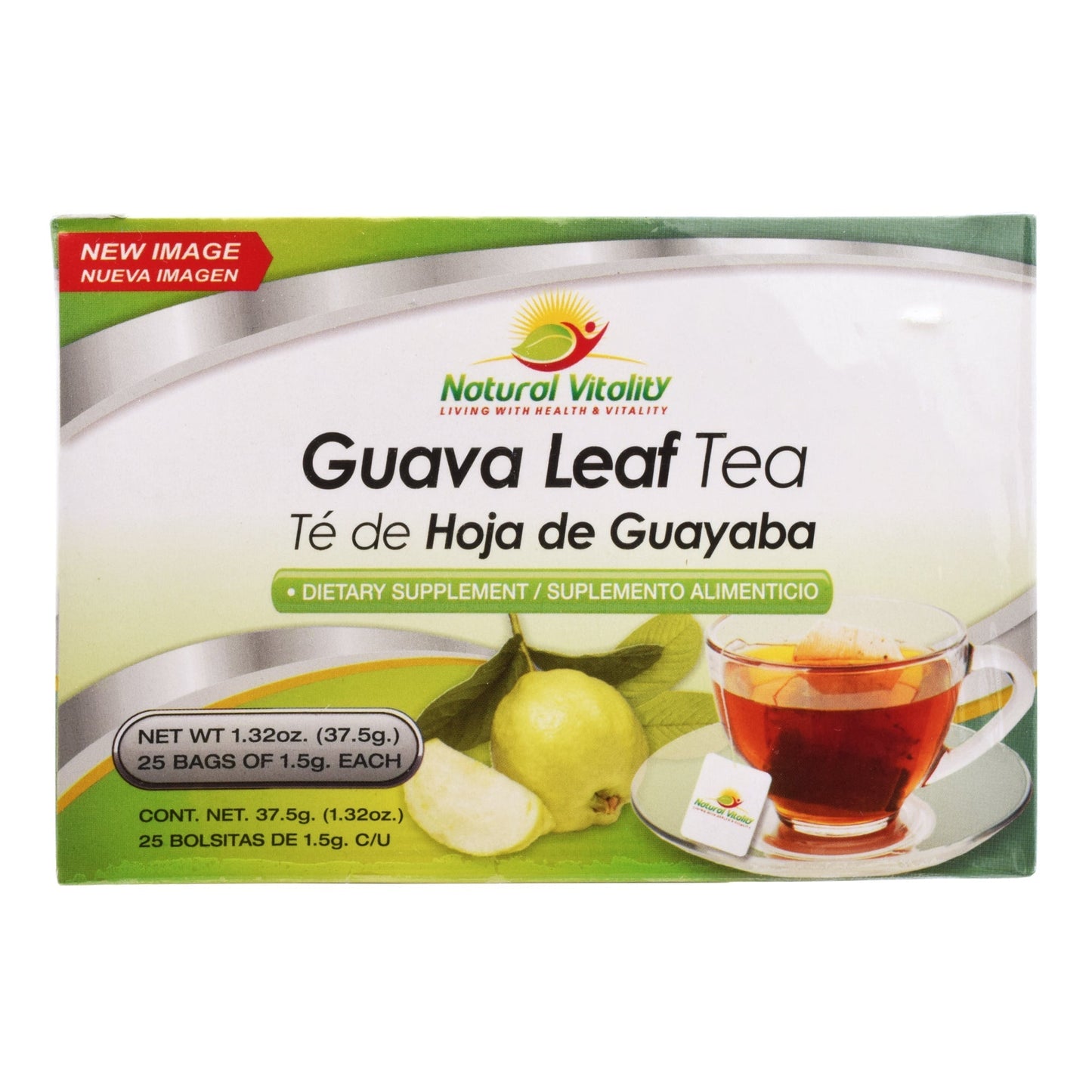 Te De Hoja De Guayaba 25 Sob (NATURAL VITALITY)