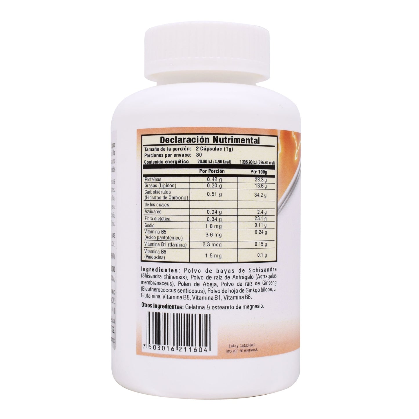 Schisandra Astragalo 60 Cápsulas (VITALAEL)