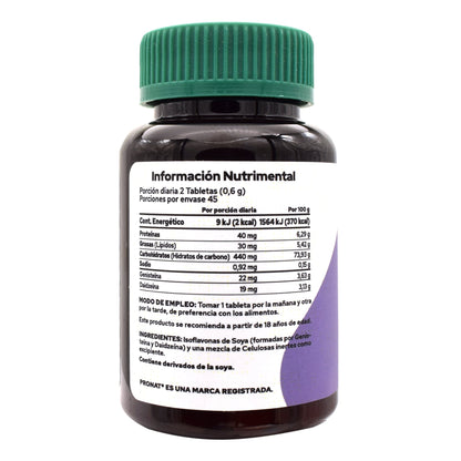 Isoflavonas De Soya 90 Tabletas (PRONAT)