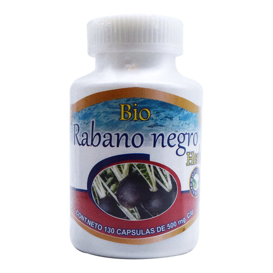 Rabano Negro 130 Cápsulas (LA GRAN TENOCHTITLAN)