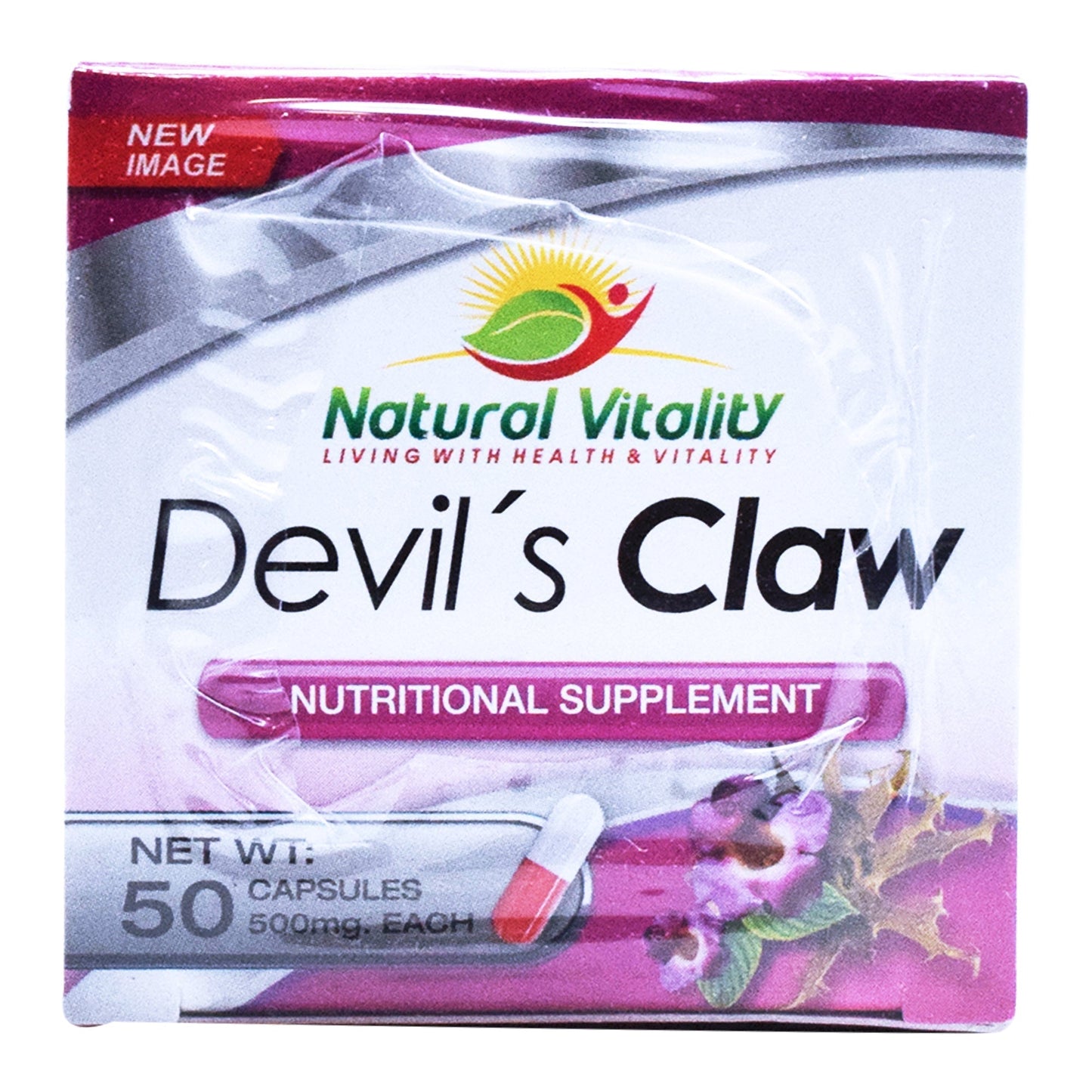 Garra Del Diablo 50 Cápsulas (NATURAL VITALITY)